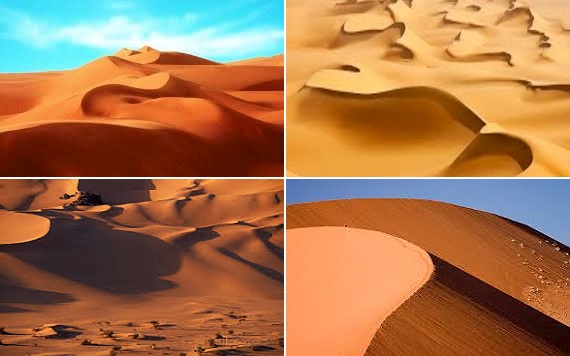 rust in desert sands